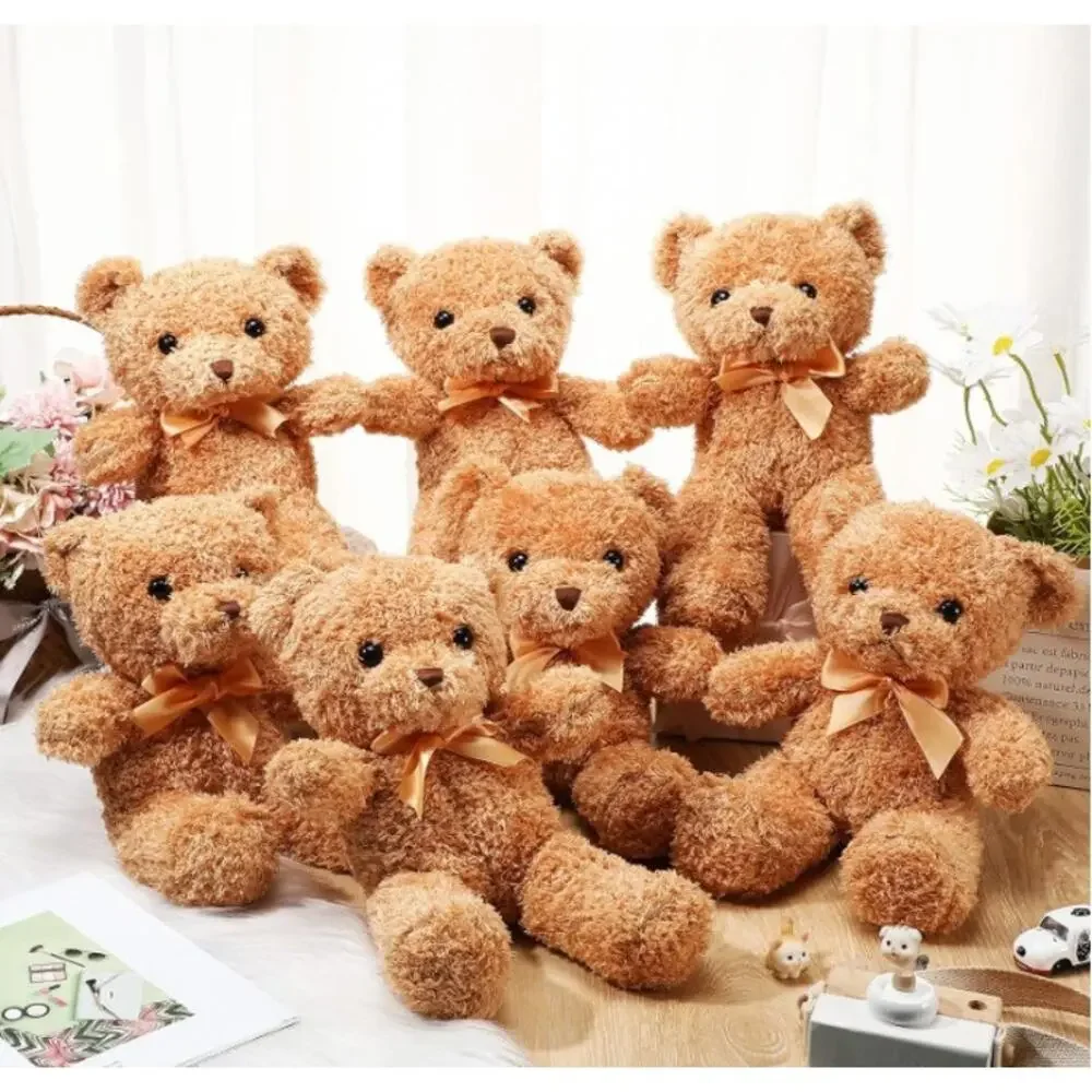 18-Piece Plush Teddy Bear Party Favors